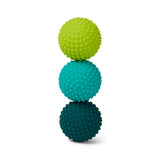 Speks Odds Green Dots fidget magnet balls stacked, lime teal dark teal