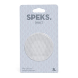 Speeks silicone sensory sticker packaging on a white background