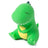 Squeezy-O green kawaii dinosaur squishy stress toy, side view