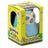 Blue Squeezy-O sloth stress toy in yellow window box packaging with choice of four colours