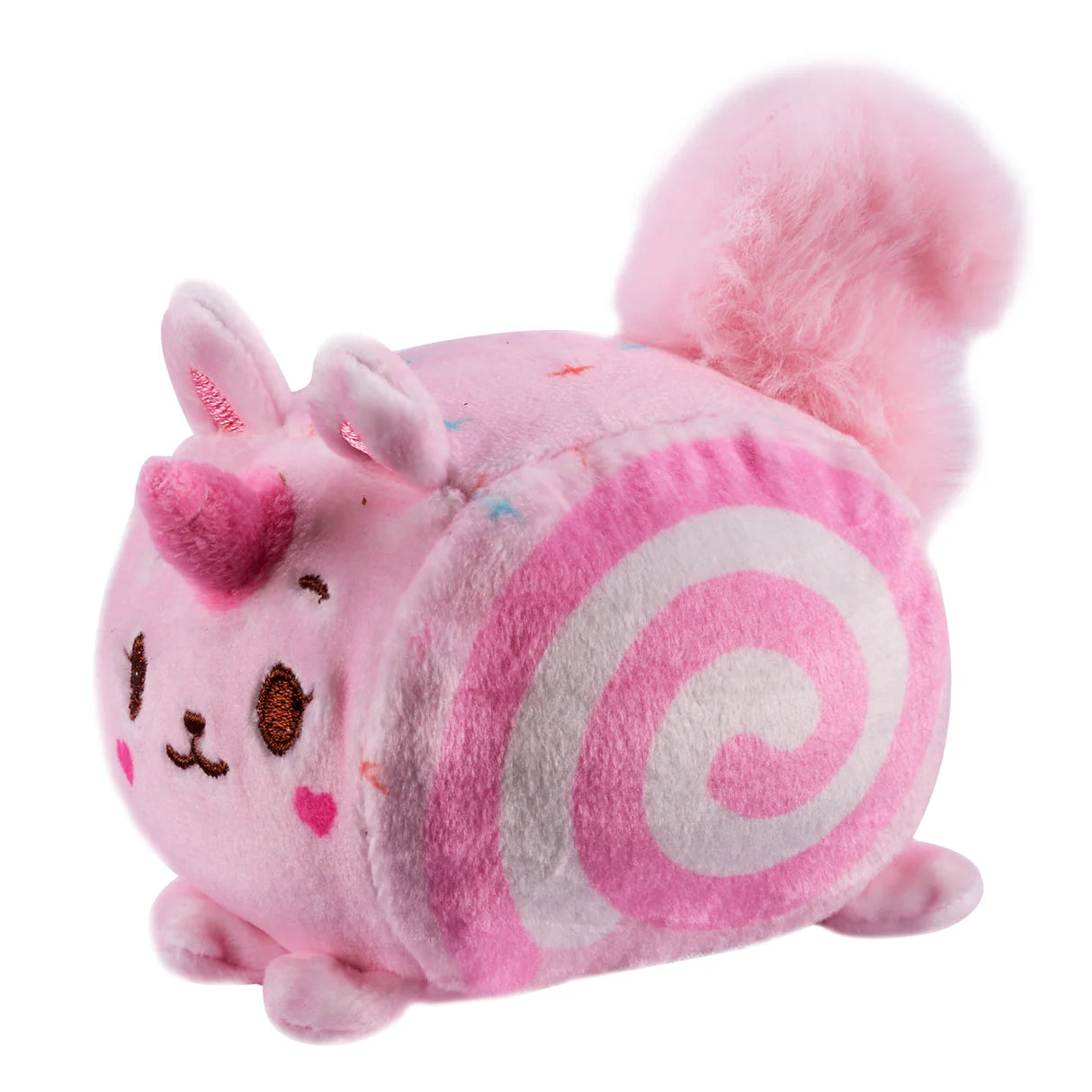 Squish Berries Rainbow Cotton Candy Corn pink scented squishy kawaii plush