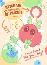 Squishable Baby Mothman Fruit Stand blind box interior keychain plush detail