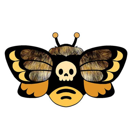 Squishable Mini Death's Head Hawkmoth official character illustration
