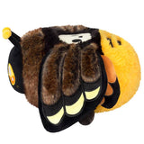 Squishable Mini Death's Head Hawkmoth brown black plush side view