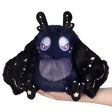 Squishable Mini Midnight Mothman navy black plush wings open held in hand