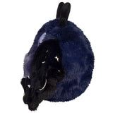Squishable Mini Midnight Mothman navy black plush side view