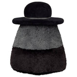 Squishable Mini Mysterious Doctor Plague black grey plush back view