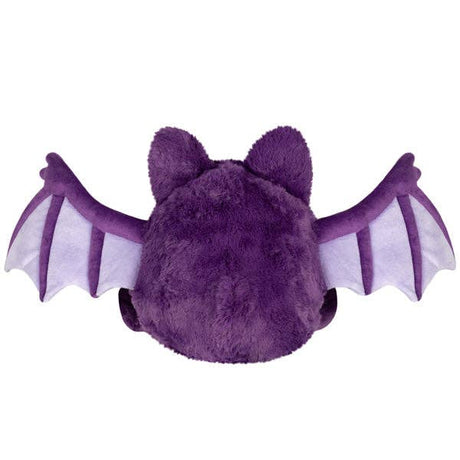 Squishable Mini Spooky Bat purple plush back view