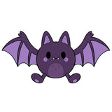 Squishable Mini Spooky Bat official character illustration purple