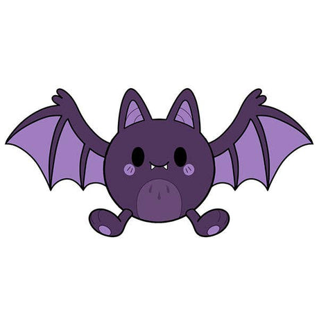 Squishable Mini Spooky Bat official character illustration purple