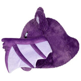 Squishable Mini Spooky Bat purple plush side view