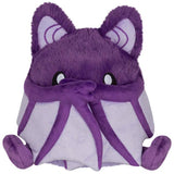 Squishable Mini Spooky Bat purple plush wings folded front view