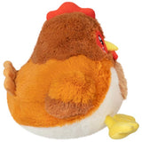 Squishable Snugglemi Snackers Hen mini plush side view