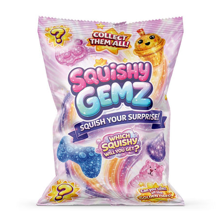 Squishy Gemz blind bag surprise sensory toy collectible packaging