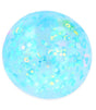 Stretch N Squeeze Confetti Ball blue iridescent star sequin sensory stress ball