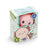 Stretchies Axolotl packaging box with a pink axolotl squeeze toy visible through the window