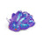 Close-up of purple glitter Sugar Sea Sheep squishy fidget toy showing iridescent sparkle detail
