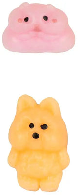 Taba Taba Squish-Lings pink pig and yellow dog squishy sensory fidget toys